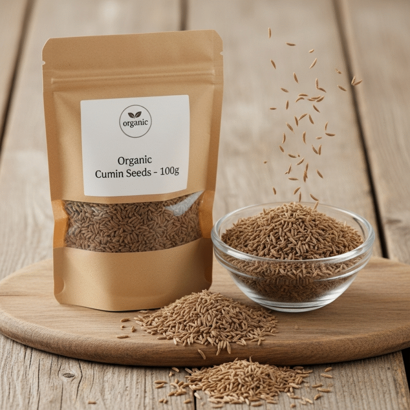 Organic Cumin Seeds 100g